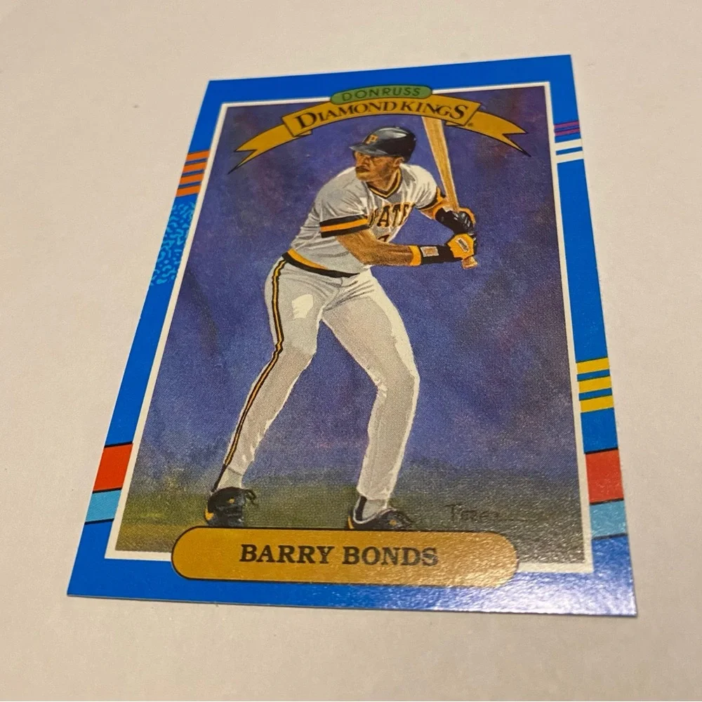 1990 Leaf Donruss Baseball card barry bonds